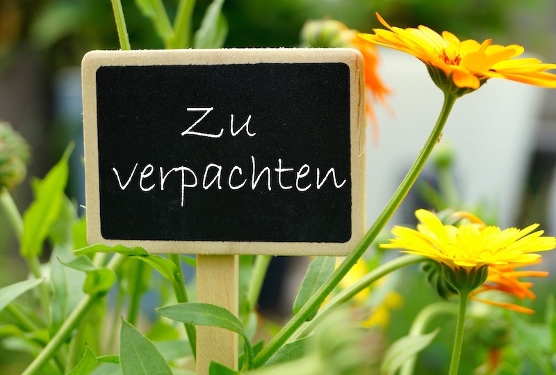 Grundstück pachten für Wohnnutzung